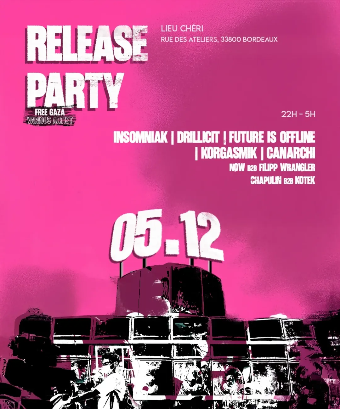 🇵🇸 FREE GAZA 🇵🇸Quelques jours après la release de notre première V.A sous le label Souyetek