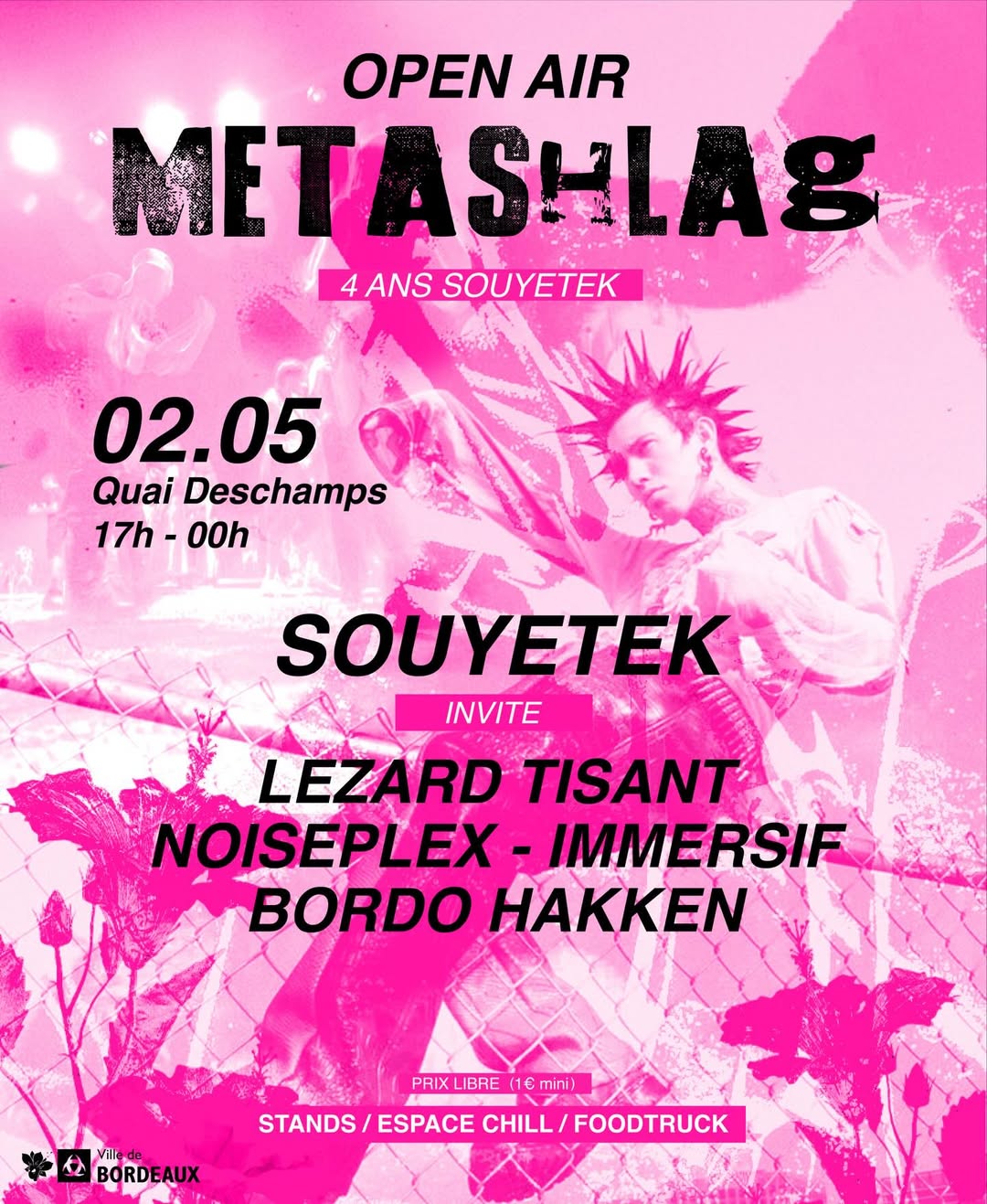 ​🌸 METASHLAG - 4 ANS SOUYETEK 🌸​4 ans de soirées, de rencontres, de sueur sur le dancefloor et